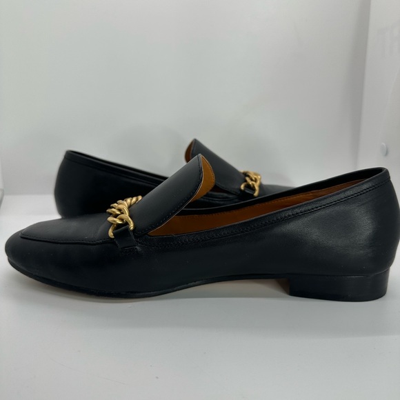 Tory Burch Mini Benton Leather Loafers Black Women's Size 7M - Picture 10 of 16